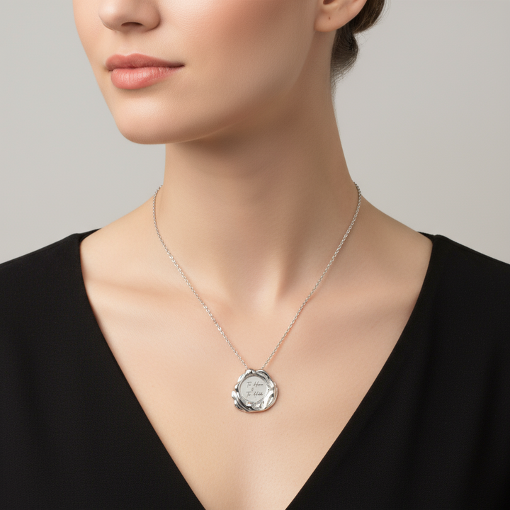 To Have & To Hold Stainless Steel Medallion