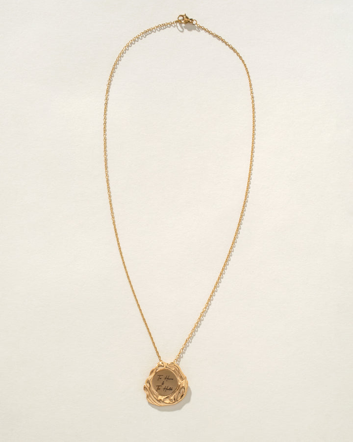 To Have & To Hold Stainless Steel Medallion