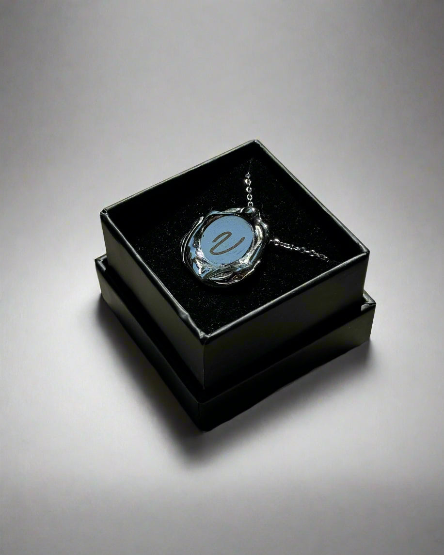 Liquefy Stainless Steel Letter Medallion – Personalised Engraving