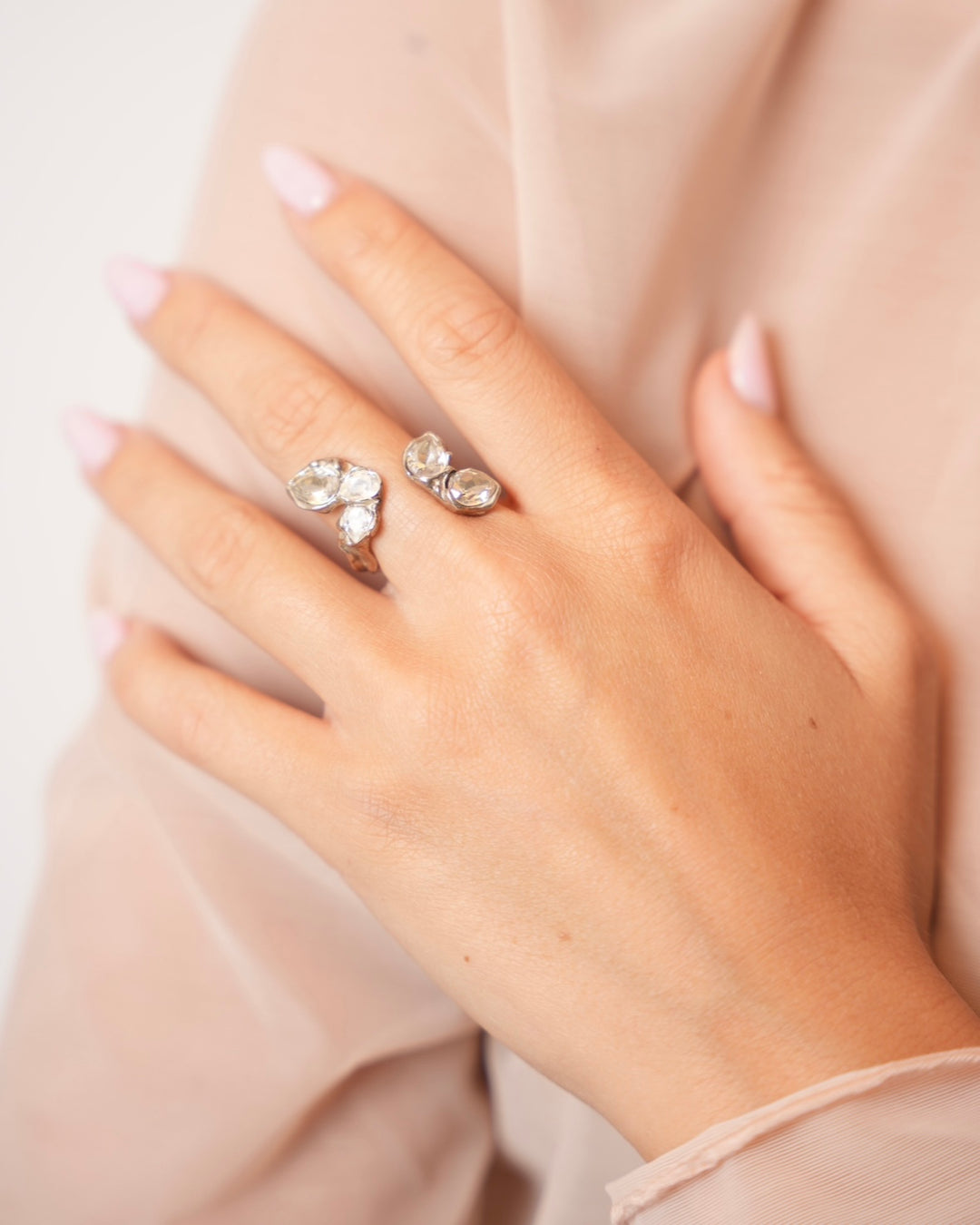 Blossom Ring Sterling Silver 925