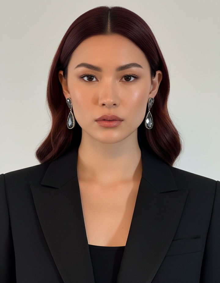 Crystal Drop Earrings