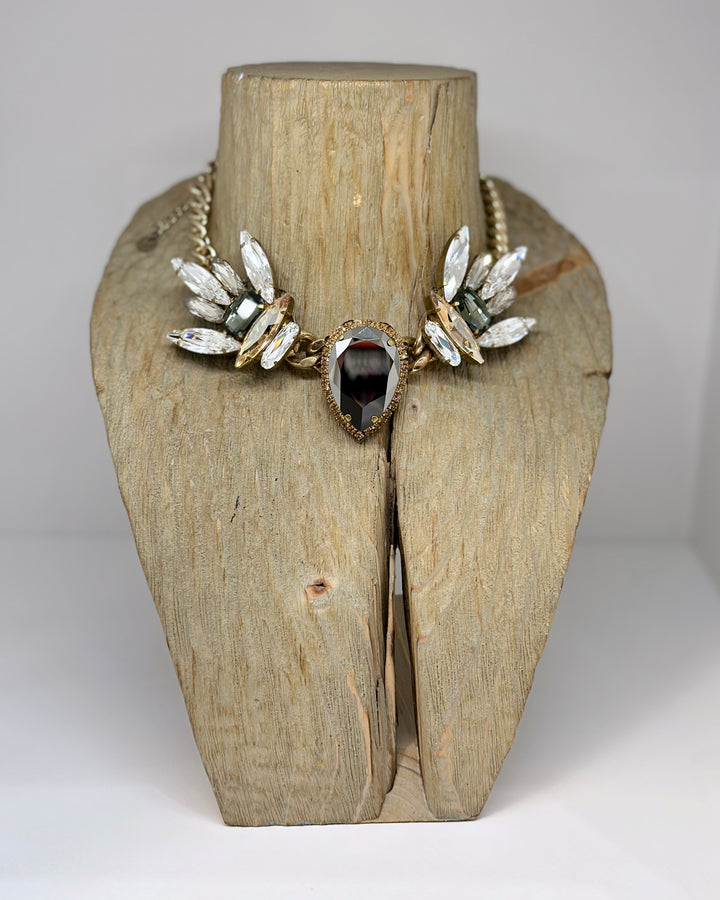 Crystal Wings Necklace – Unique Piece