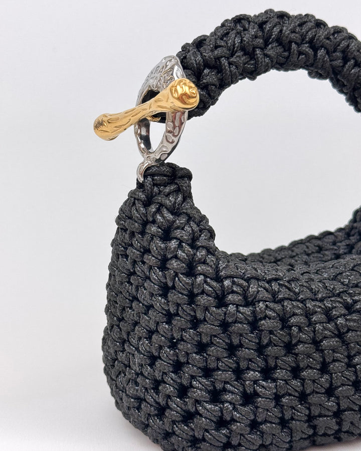 Gigi Clasp Bag - Faux Leather