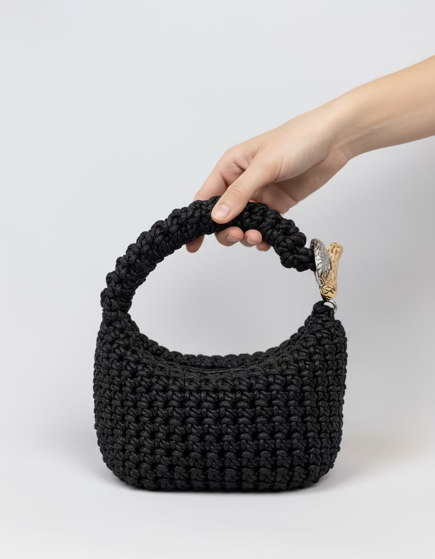 Gigi Clasp Bag - Faux Leather