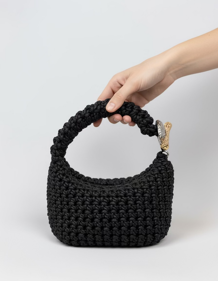 Gigi Clasp Bag - Faux Leather