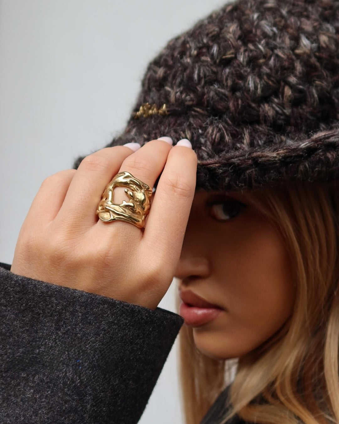 Liquify Stainless Steel Ring
