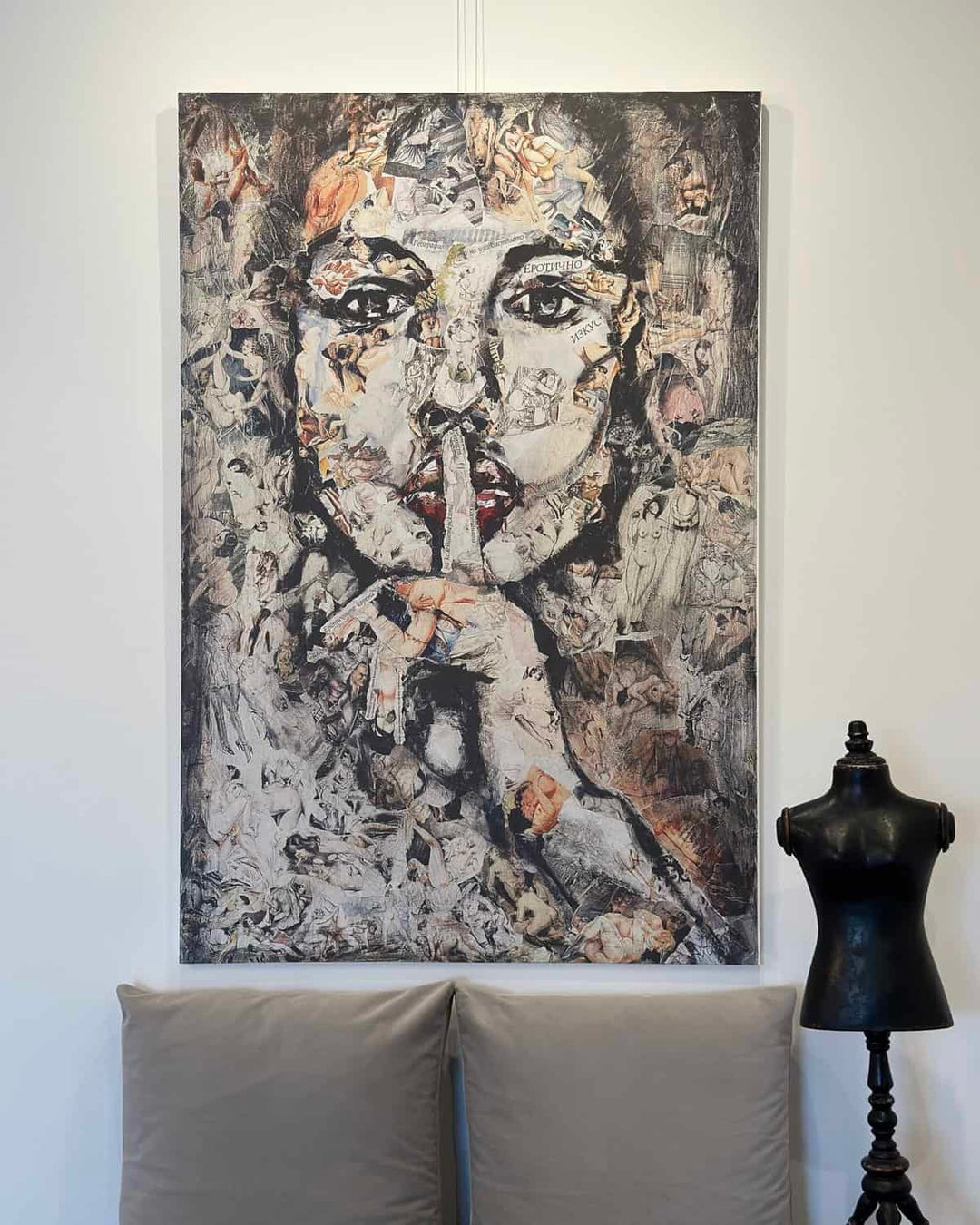 Shhh - Print On Canvas 1/43