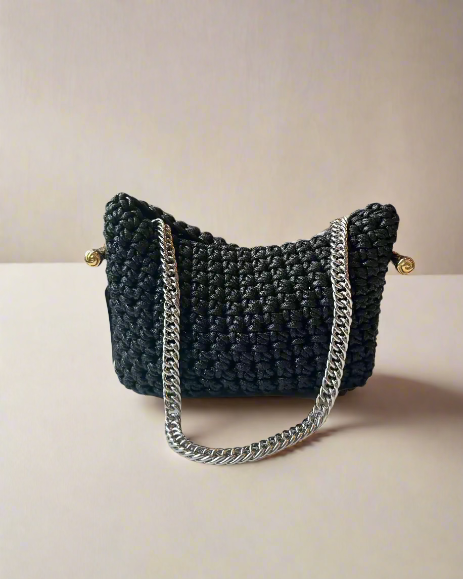 Small Stella Clasp Bag - Faux Leather