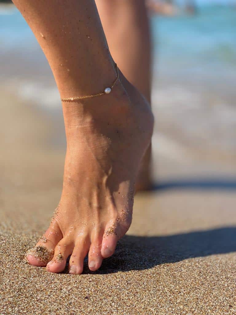 Sea Pearl Anklet