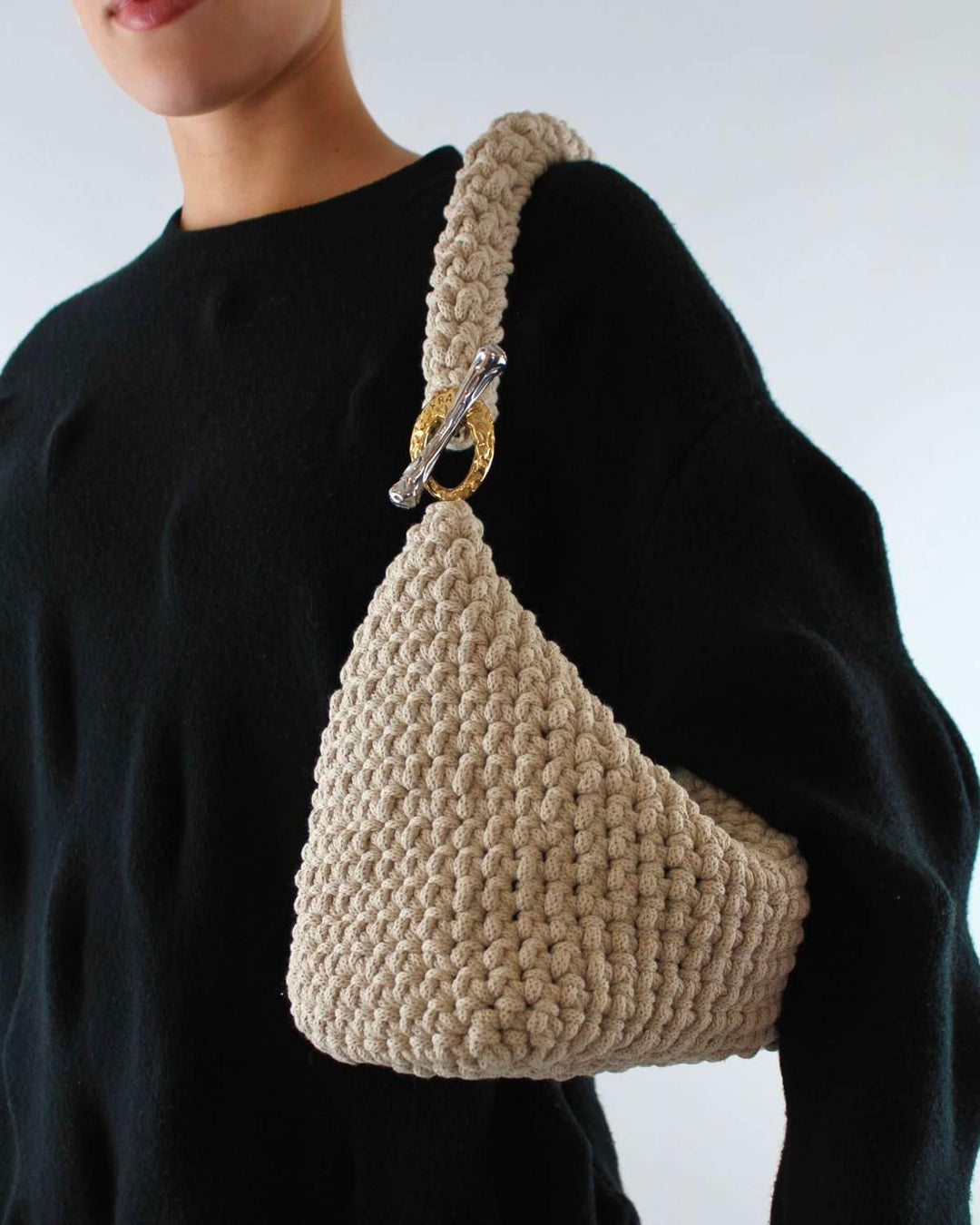 XL Sandra Clasp Bag
