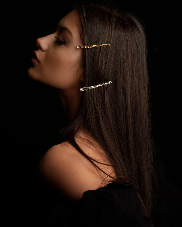 Liquefy  Sterling Silver 925  Hair Pin