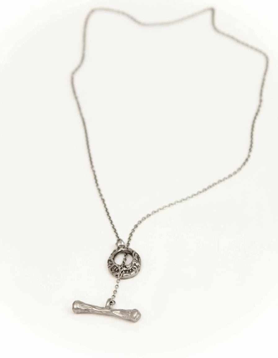 Tiny Clasp Stainless Steel Necklace